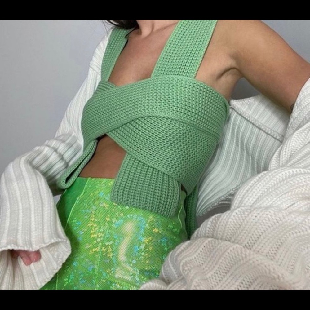 Simonett Nanu top in green